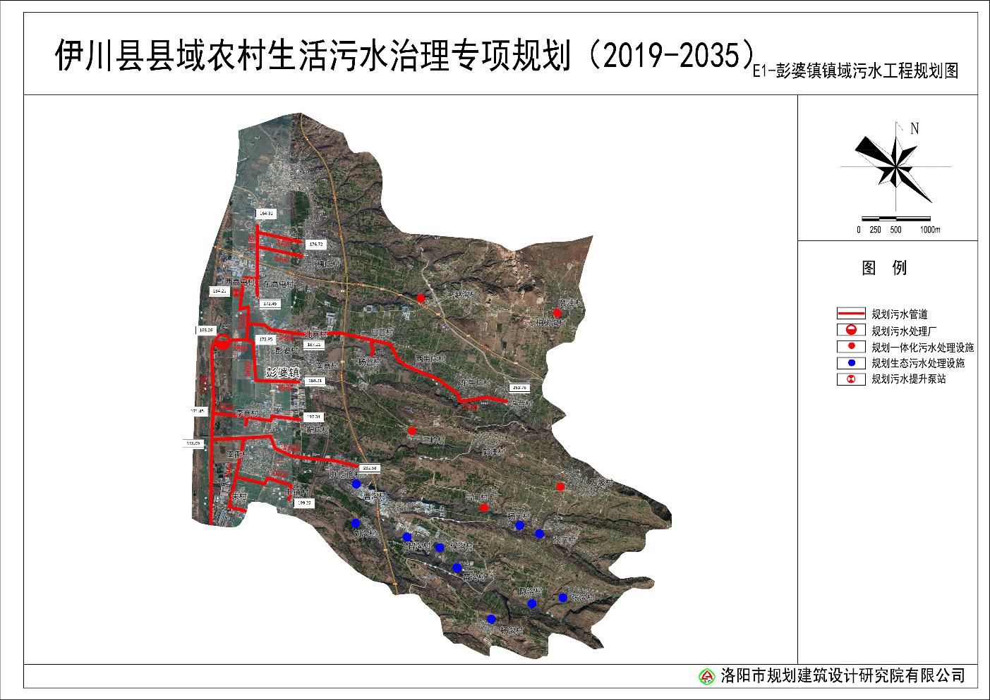 《伊川县县域农村生活污水治理专项规划(2019-2035)》